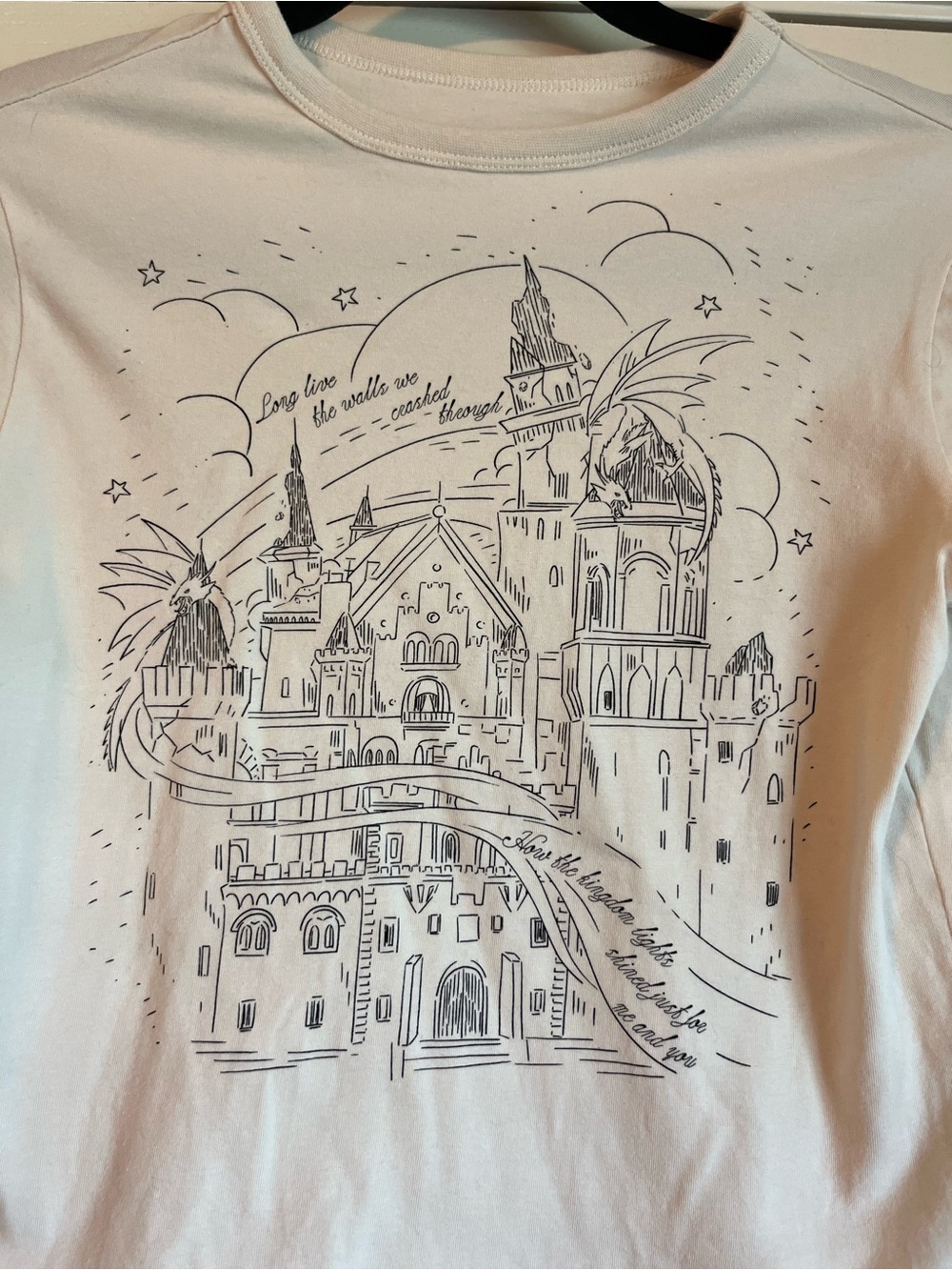 Taylor Swift Cream Speak Now Crop Top Small - Picture 2 of 5